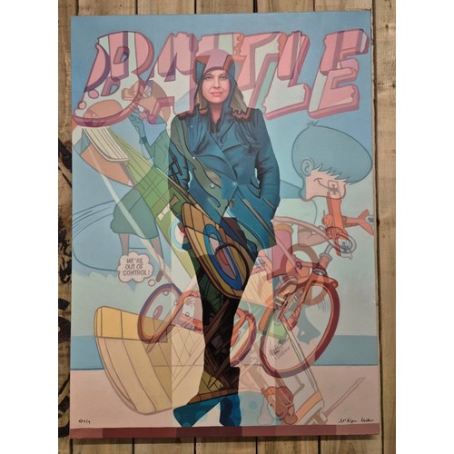 453 - Stuart McAlpine Miller (Scottish)
Original Artist Proof 6/9 boxed canvas titled 