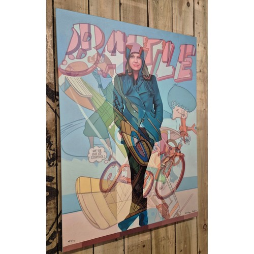 453 - Stuart McAlpine Miller (Scottish)
Original Artist Proof 6/9 boxed canvas titled 