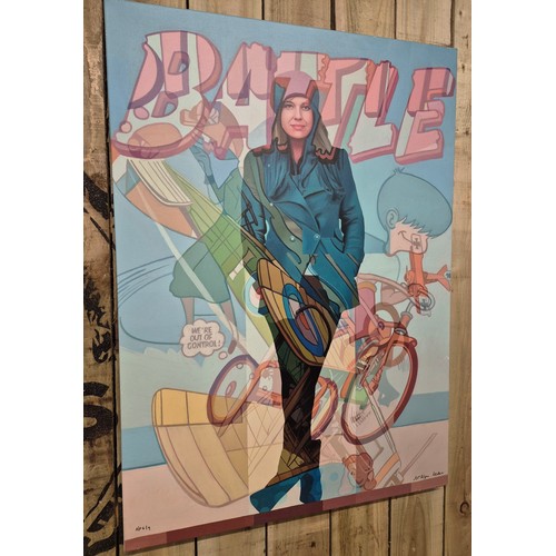 453 - Stuart McAlpine Miller (Scottish)
Original Artist Proof 6/9 boxed canvas titled 