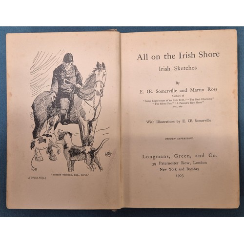 336 - Somerville, E. OE. and Martin Ross. An Irish Cousin. 1903, new and revised edition [idem] Some Exper... 