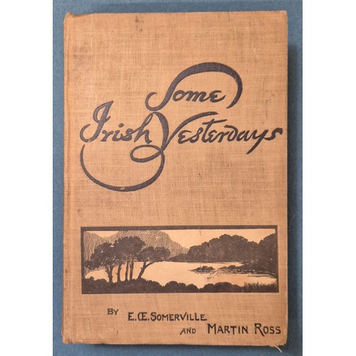 336 - Somerville, E. OE. and Martin Ross. An Irish Cousin. 1903, new and revised edition [idem] Some Exper... 