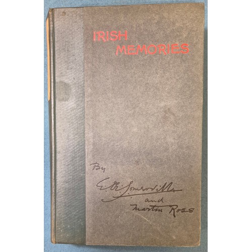 336 - Somerville, E. OE. and Martin Ross. An Irish Cousin. 1903, new and revised edition [idem] Some Exper... 