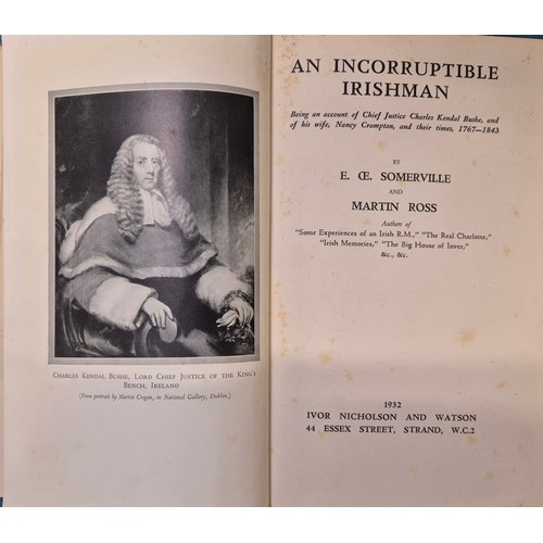 336 - Somerville, E. OE. and Martin Ross. An Irish Cousin. 1903, new and revised edition [idem] Some Exper... 