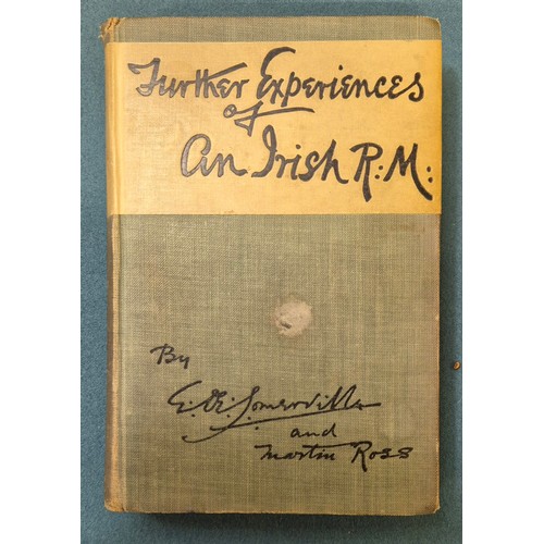 336 - Somerville, E. OE. and Martin Ross. An Irish Cousin. 1903, new and revised edition [idem] Some Exper... 