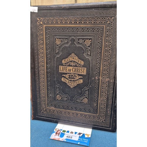 465 - Fleetwood, Rev. John. The Life of Our Blessed Lord and Saviour Jesus Christ. Glasgow, W.P. M;Phun & ... 