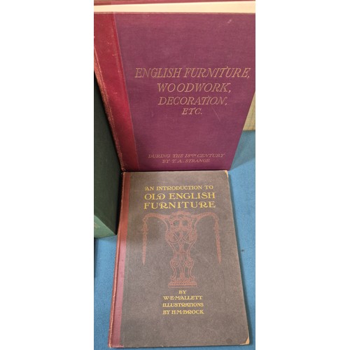 334 - Strange, T.A. English Furniture, Woodwork, Decoration, etc.  During the 18th Century, 1950; Von Habs... 