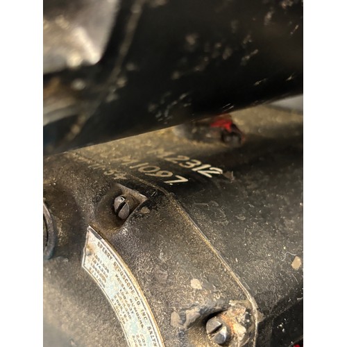 360A - R.A.F Military aircraft panel (Spitfire) 
Panel fitted with a collection of various gauges. Comes wi... 