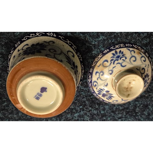 275 - Collection of 19th & 20th century Chinese Porcelain; Pair of antique Blanc De Chine buddha sculpture... 