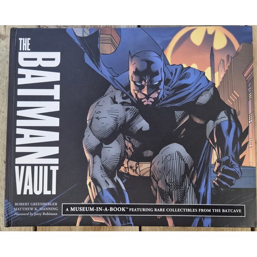 151 - Vintage The Batman Vault by GreenBerger Manning Together with American Conquest of Space book.