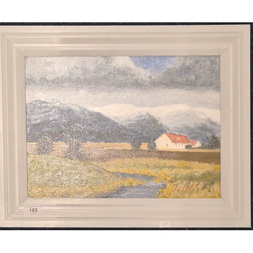 162 - Tom Higgins (Scottish)
Original oil painting titled 