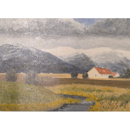162 - Tom Higgins (Scottish)
Original oil painting titled 