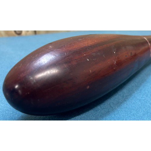 171 - African Hardwood War Club. 60cm in length.