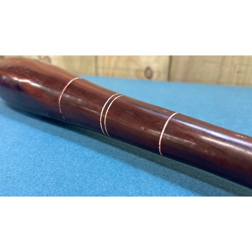 171 - African Hardwood War Club. 60cm in length.