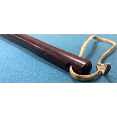 171 - African Hardwood War Club. 60cm in length.