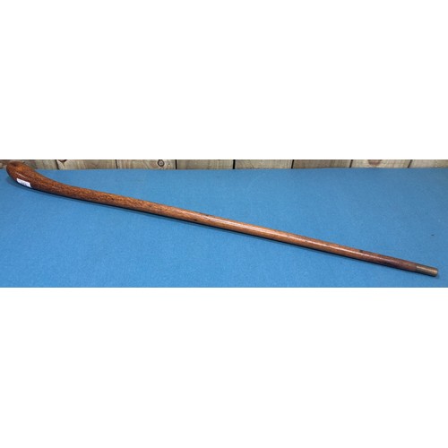 172 - African War Club/ Walking stick. 94cm in length.