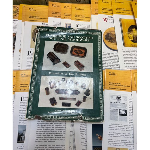 179 - Collection of Mauchline and Scottish woodware reference books.