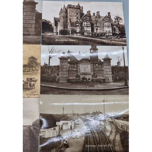 182 - A Selection of Scottish Postcards; R. P. Phillimore & Co. North Berwick Fife related postcards. Also... 