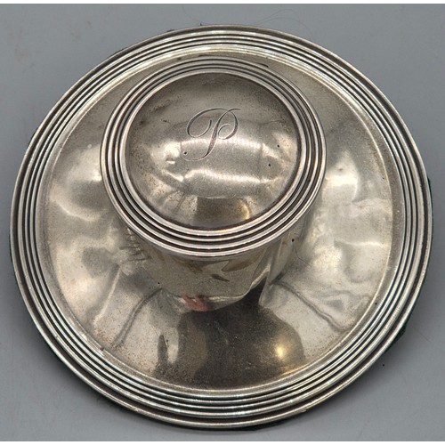 20 - Two Silver Marked Items; Birmingham silver heart shaped four slice toast rack and Weighted London Si... 