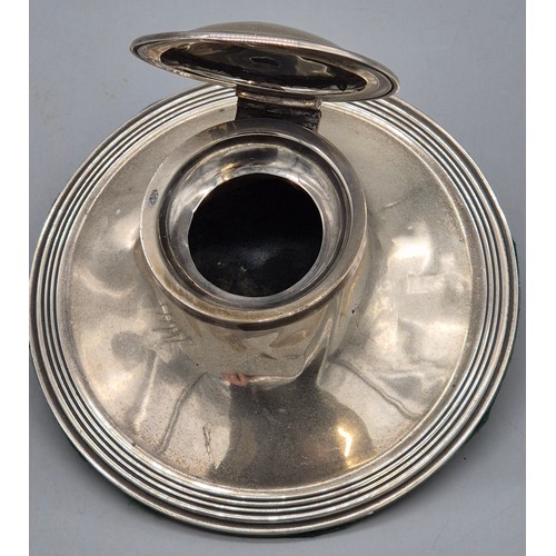 20 - Two Silver Marked Items; Birmingham silver heart shaped four slice toast rack and Weighted London Si... 