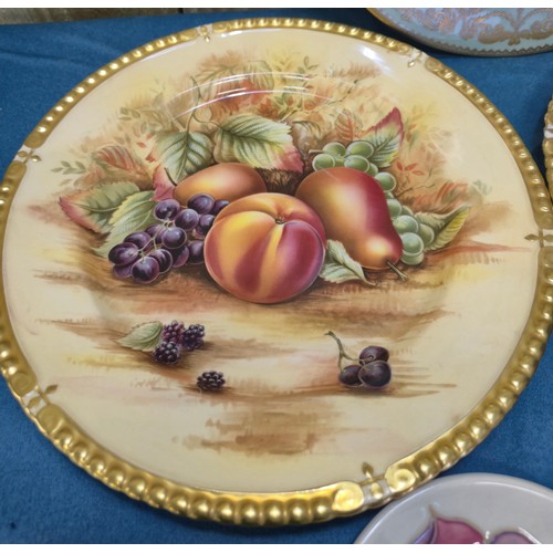 207 - Selection of Collectables; Moorcroft Hibiscus pattern candle stick & matching pin dish together with... 