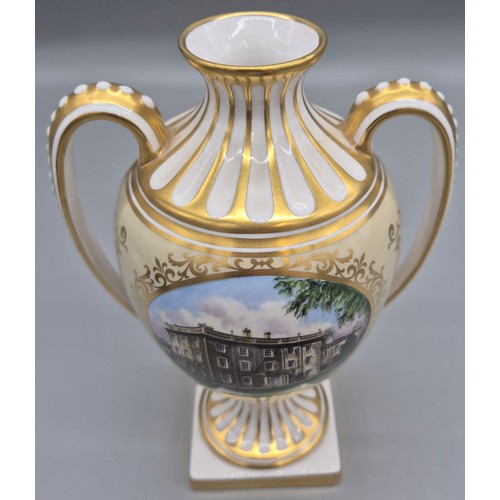 213 - Limited Edition Spode Commemorative 1981 Wedding of Prince Charles & Princess Diana Spencer Urn with... 