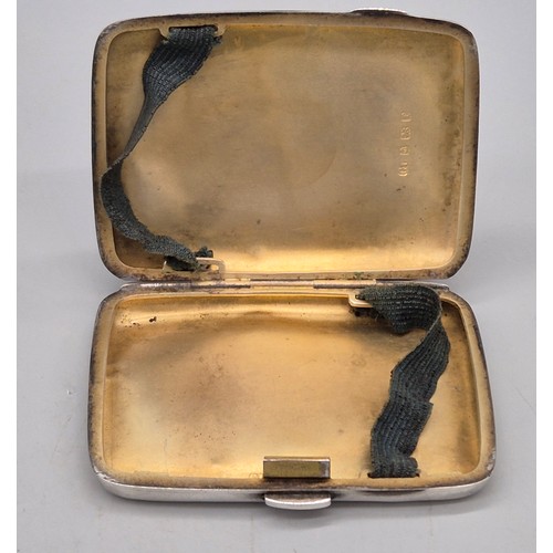 23 - A Collection of seven cigarette cases. Mixed markings and makers. 602grams.