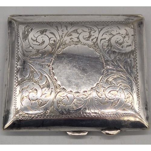 23 - A Collection of seven cigarette cases. Mixed markings and makers. 602grams.