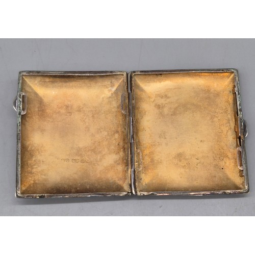 23 - A Collection of seven cigarette cases. Mixed markings and makers. 602grams.