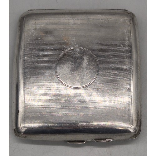 23 - A Collection of seven cigarette cases. Mixed markings and makers. 602grams.