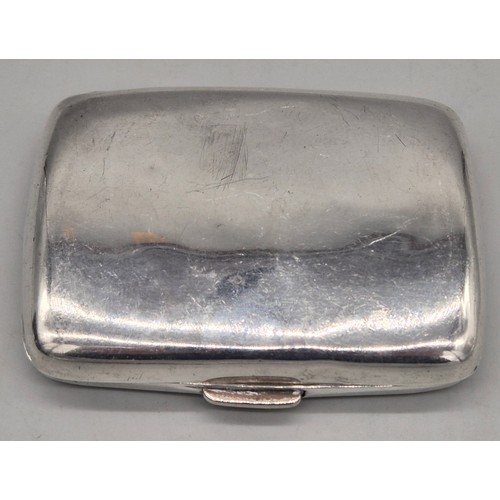 23 - A Collection of seven cigarette cases. Mixed markings and makers. 602grams.