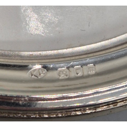33 - Birmingham silver cigarette case, Georgian Scottish ladle and vintage Kigu Powder compact. Silver- 1... 
