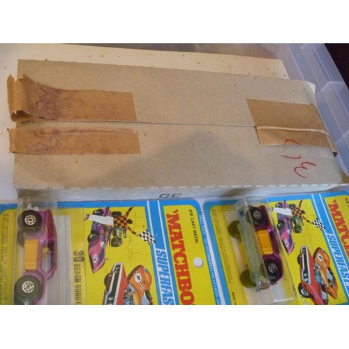 101 - lesney matchbox trade pack sleeve of six models beach buggy (box VG models E)