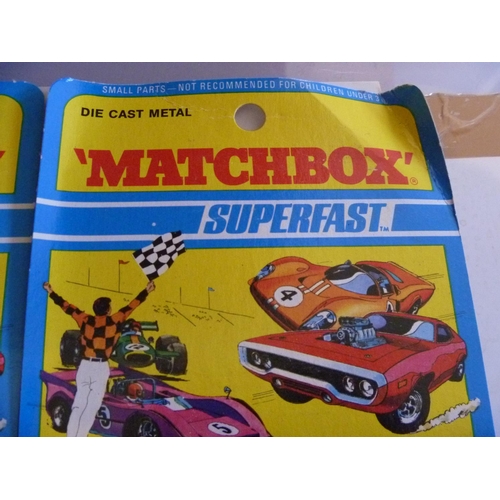 101 - lesney matchbox trade pack sleeve of six models beach buggy (box VG models E)