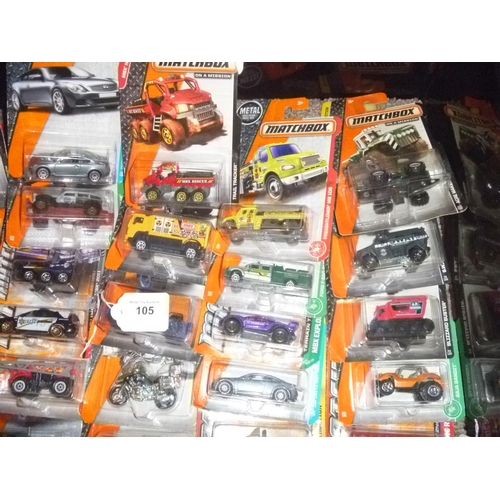 105 - matchbox lot of approx 30 later issue models