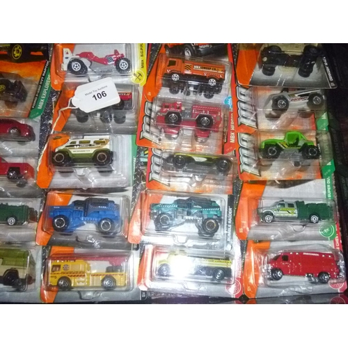 106 - matchbox lot of approx 30 later issue models