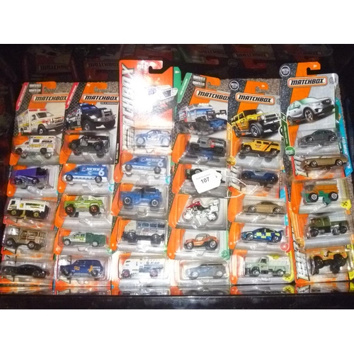 107 - matchbox lot of approx 30 later issue models