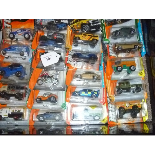 107 - matchbox lot of approx 30 later issue models