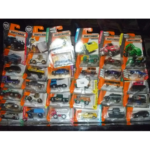 108 - matchbox lot of approx 30 later issue models