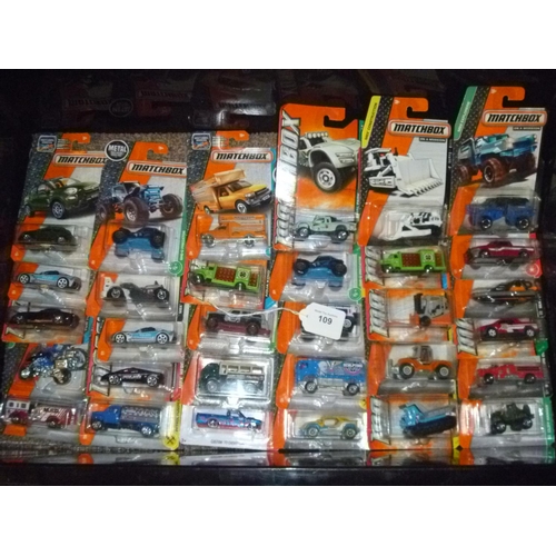 109 - matchbox lot of approx 30 later issue models