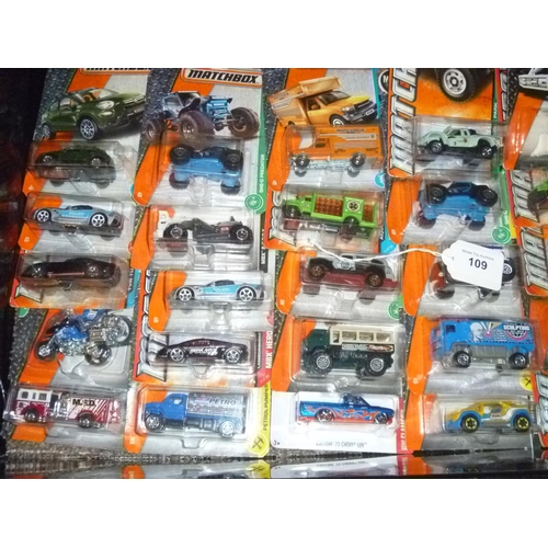 109 - matchbox lot of approx 30 later issue models