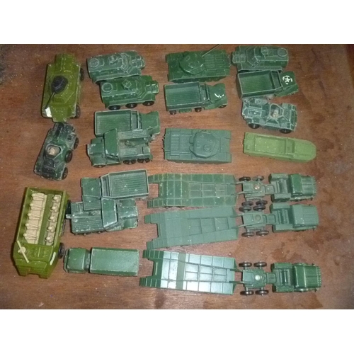 193 - qty lesney matchbox military items