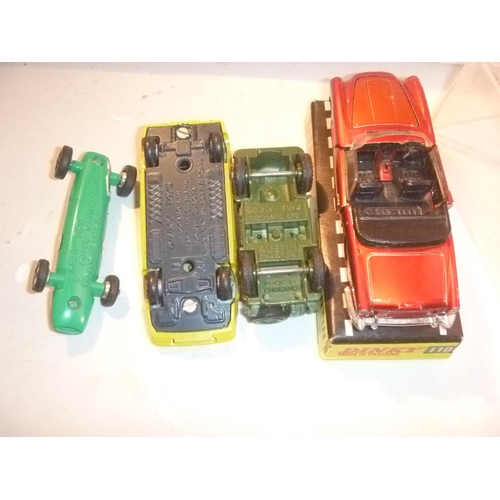 217 - 4 boxed dinky toys, conditon varies form very good to near mint, boxes range from fair to very good