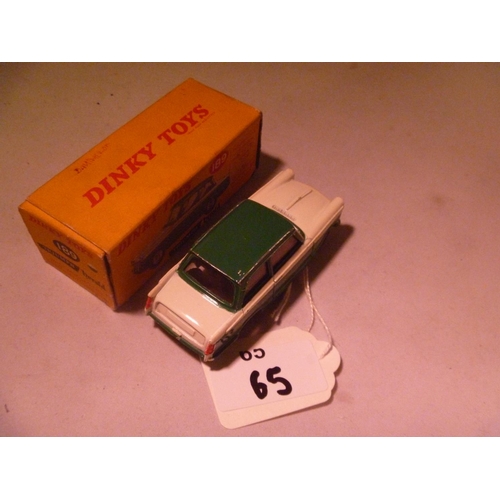 65 - dinky toys (model vg, box G) triumph herald