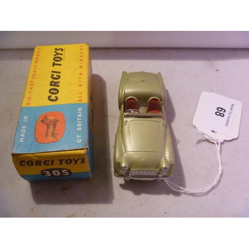 68 - corgi toys (box G model E) TRIMUPH TR3