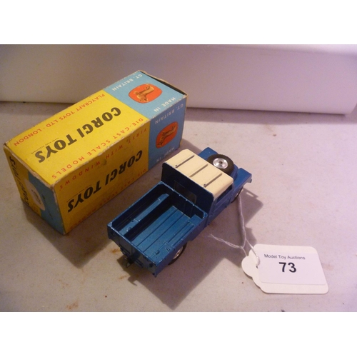 73 - corgi toys (box g model e) land rover 406