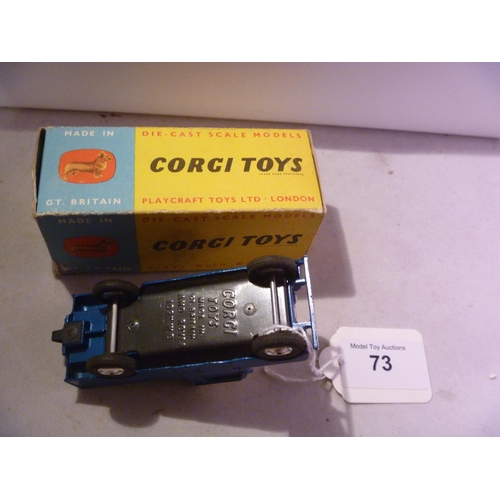 73 - corgi toys (box g model e) land rover 406