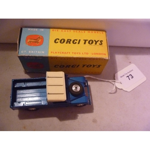 73 - corgi toys (box g model e) land rover 406