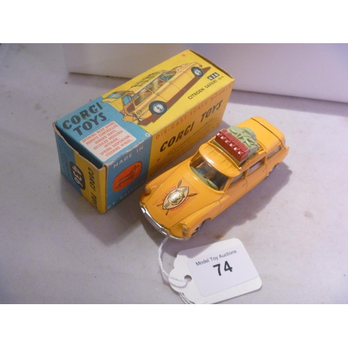 74 - corgi toys (box g model e) citroen safari