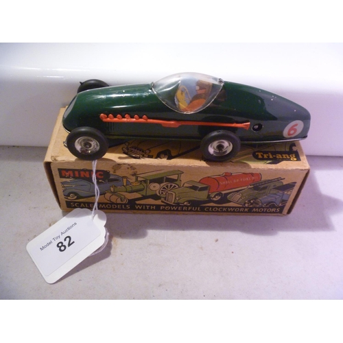 82 - triang minic (box G model E) racing car