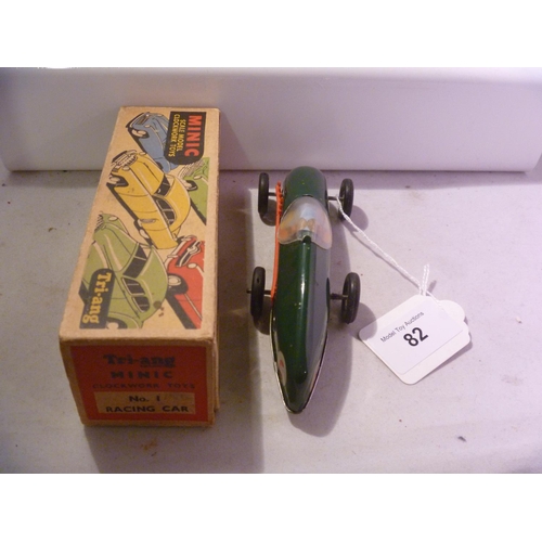 82 - triang minic (box G model E) racing car